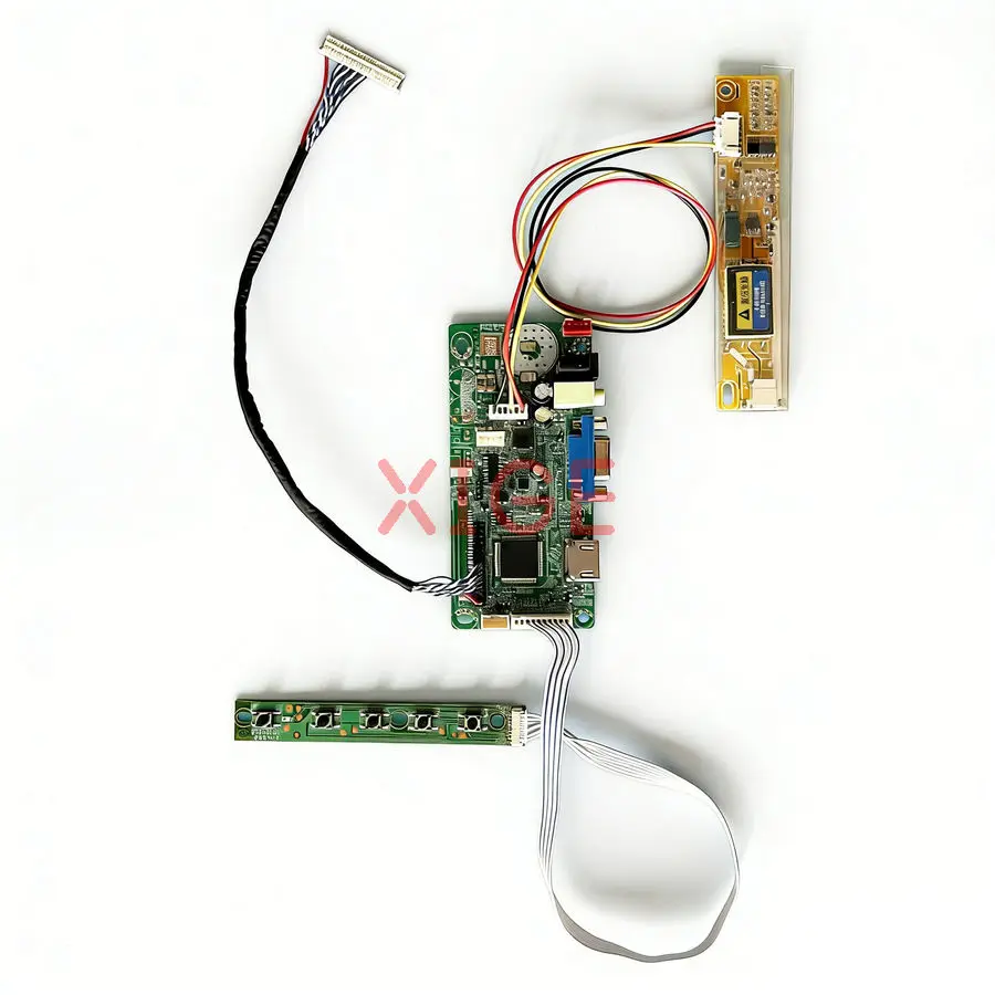

For CLAA154WP04 N154C3 CLAA154WP05 N154C1 Monitor Controller Drive Board DIY Kit LVDS 30-Pins 1-CCFL 1440*900 1440x900 HDMI+VGA