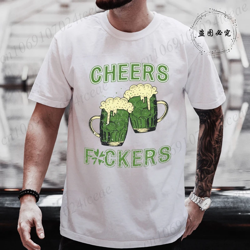 Men's Tshirt Clothing,Saint Patrick's Day Drinking T-Shirts,Beer Squad St Pattys Shirt, Green Day Tee T-Shirts Short Sleeve Tops