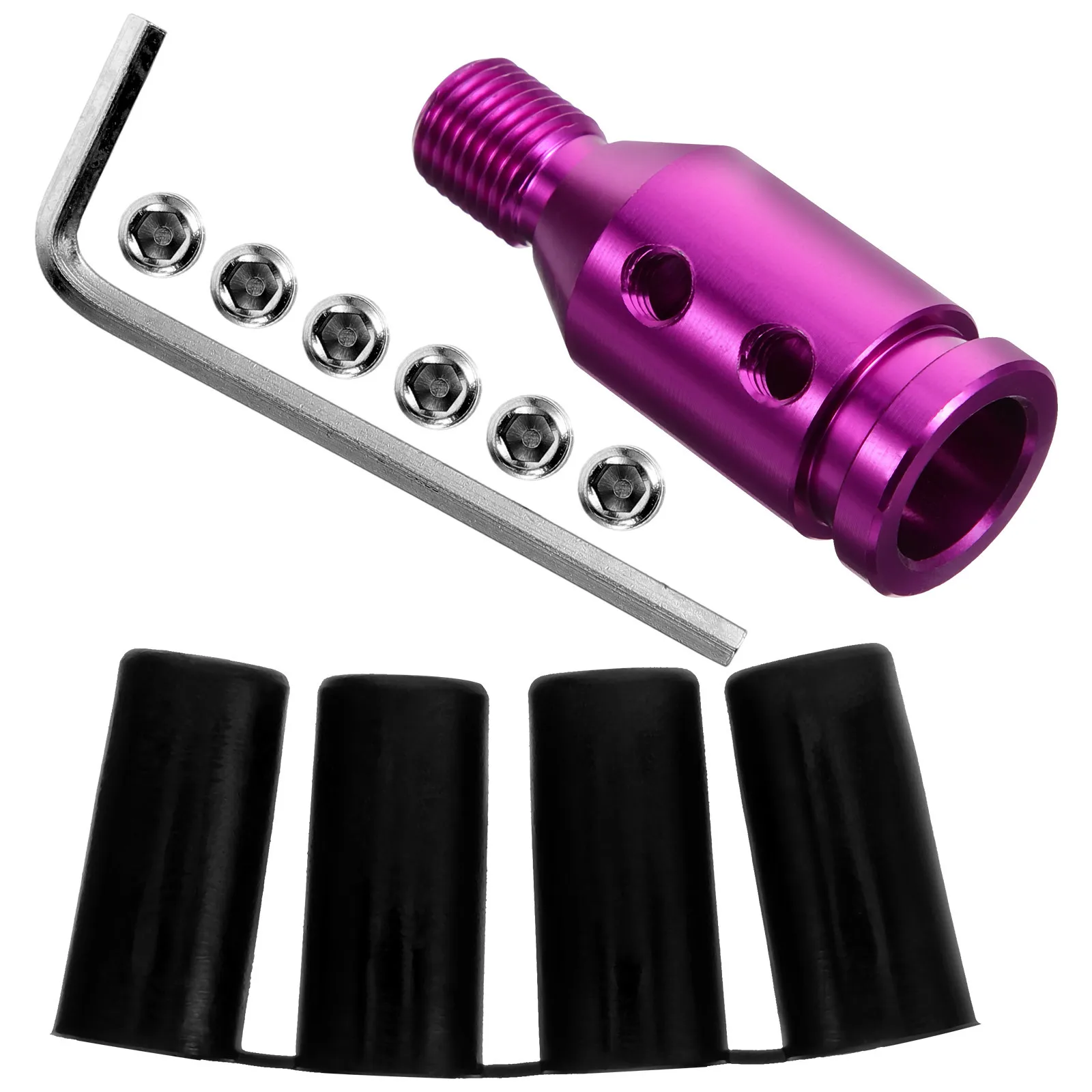 

1Set Car Gear Shift Knob Adapter High Strength Shifter Boot Retainer Compatible with Multiple Models Stylish Auto Part Supply