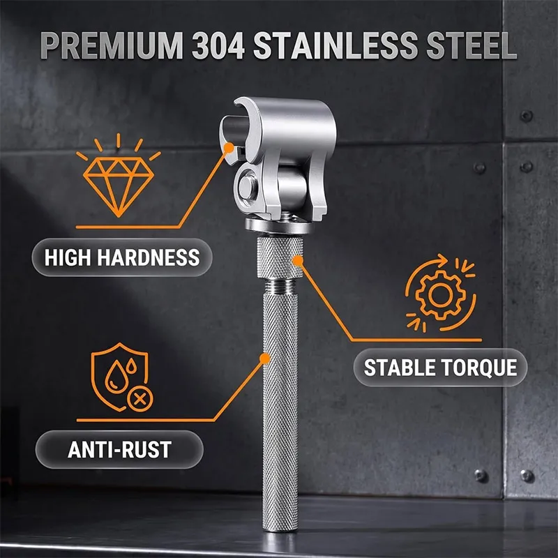 Door Hinge Adjustment Wrench Hinge Stainless Steel Wrench Door Hinge Adjustment Wrench Precision Door Hinge Alignment Tool