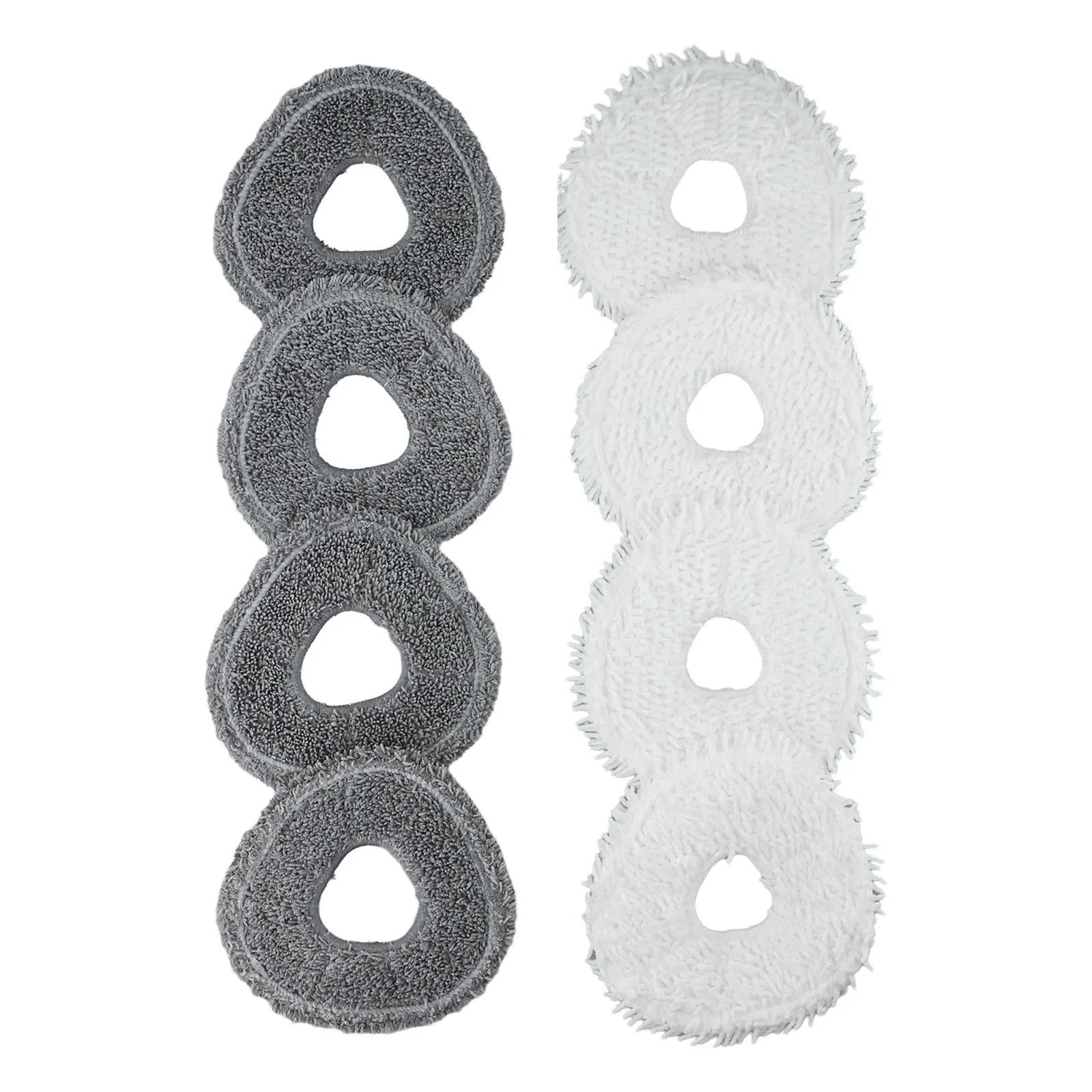 

8pcs Reusable Washable Mop Cloth For Narwal For Freo X For Ultra For Narwal J4 /J4 Lite Vacuum Cleaner Parts