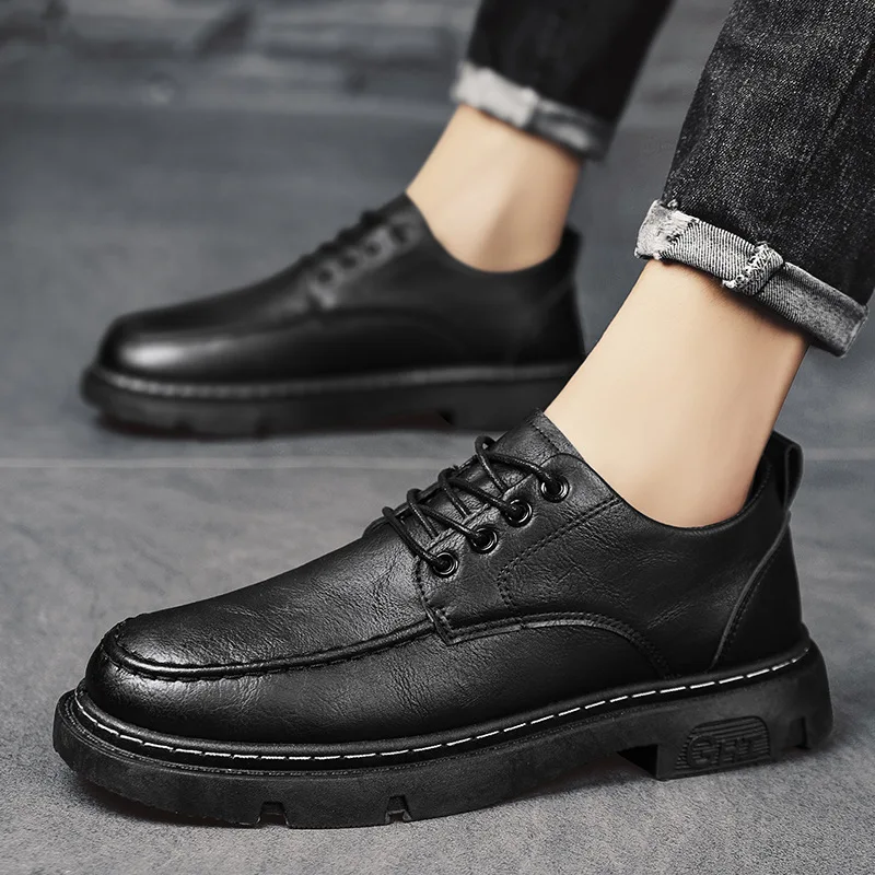 Mocassins novos sapatos de couro masculino outono itália oxford sapatos para homens clássico vestido de negócios sapatos confortáveis moda casual sapato