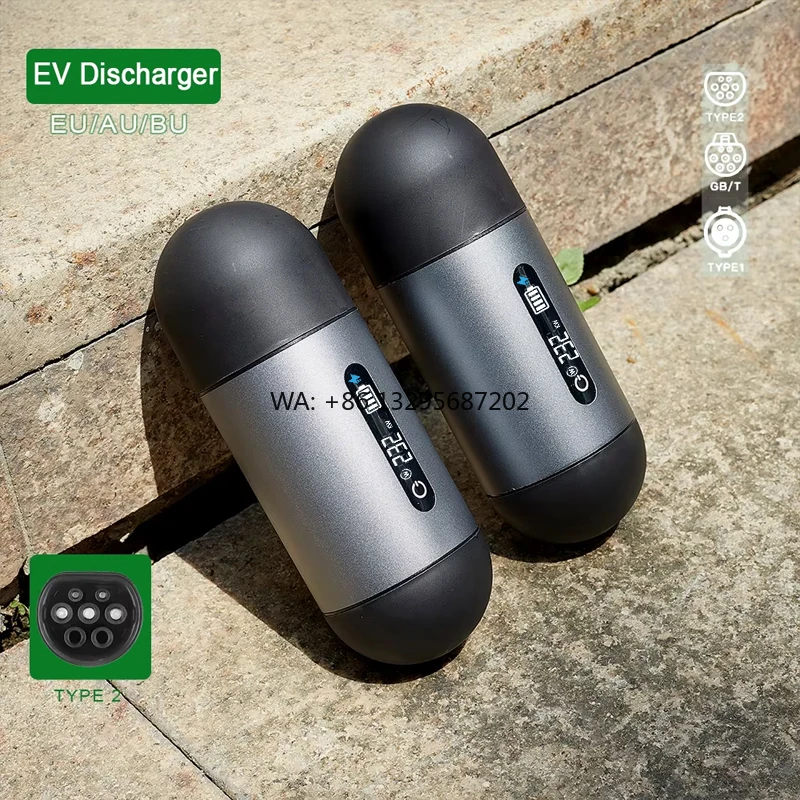 

V2l Adaptor Omoda Deepal Adaptador Byd Type2 Plug Us Socket Mg4 Vehicle to Load Ev Adapter Ev Discharger Bacs Ccs2 Nacs Zeeker