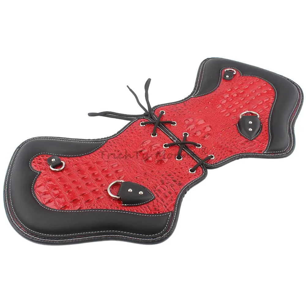 Universal Anti Burn PU Leather Motorcycle Heat Leg Shield Insulation Protector For Harley Honda Yamaha Suzuki Kawasaki