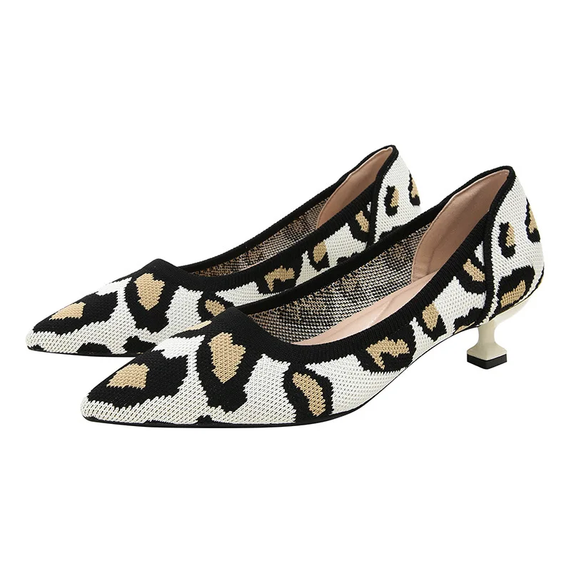 Women\'s high heels shoes 2023 new spring / autumn / fashion beautiful breathable sweat absorbing comfortable shallow mouth p