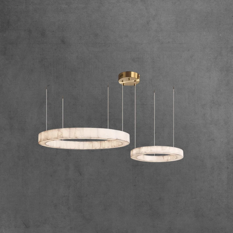 

Преобразите свою гостиную с помощью нашей американской люстры из мрамора 2026 года: элегантный дизайн, золотая, серебряная и черная фурнитура, функция диммирования.