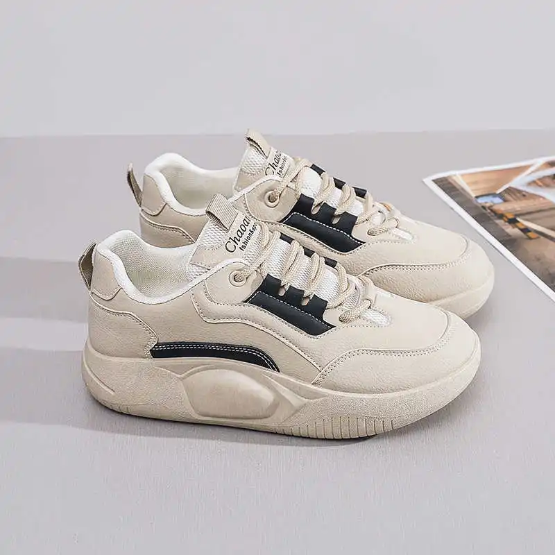 

Женские кроссовки на круглом каблуке без каблука, обувь для горного туризма, женские спортивные лоферы в стиле кантри, школьные кроссовки Sapatenis Basquet