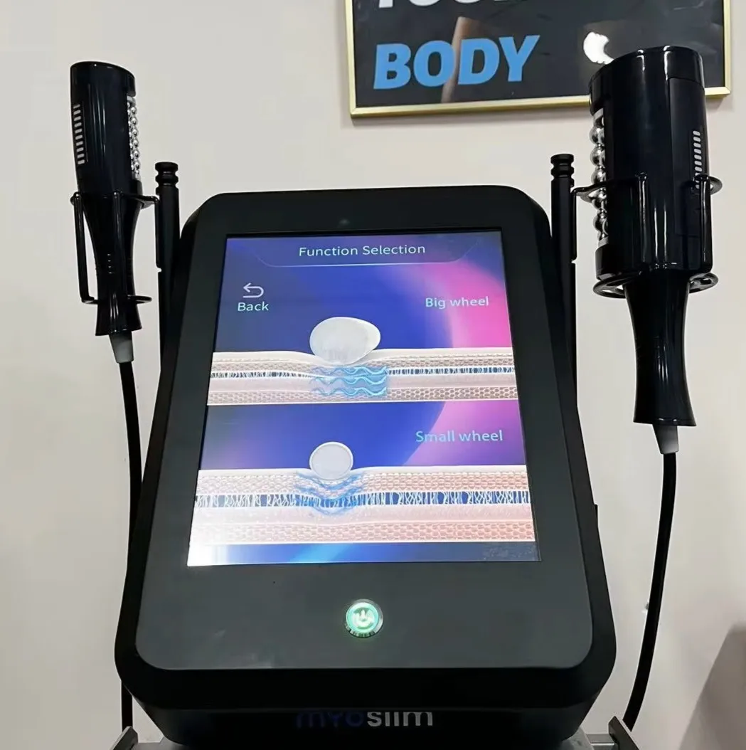 MYOSLIM Ball Roller Rolling Cellulite Massage Slimming Machine Body Sculpting Fat Burning Weight Loss Device Equipment For Home