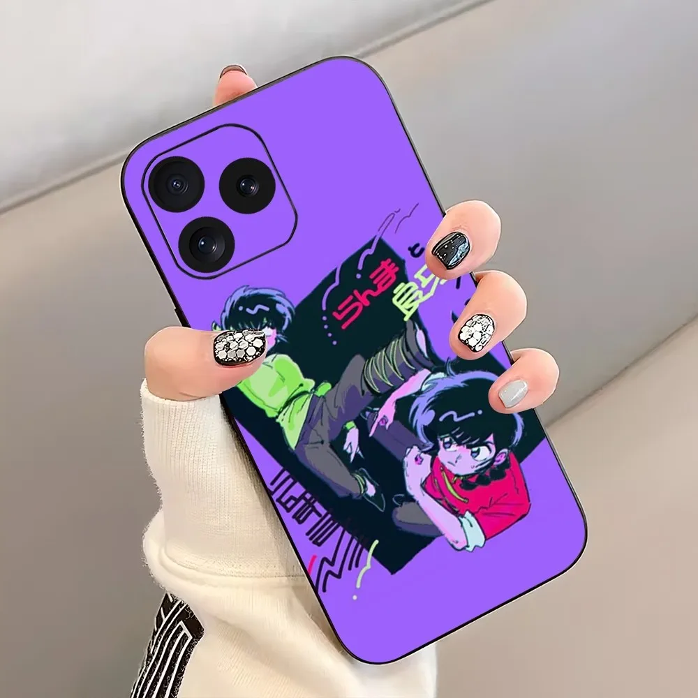 Cartoon Ranma 1 2 Phone Case For iPhone 8 11 12 13 Pro 14 15 Mini X XR XS max Plus Shell