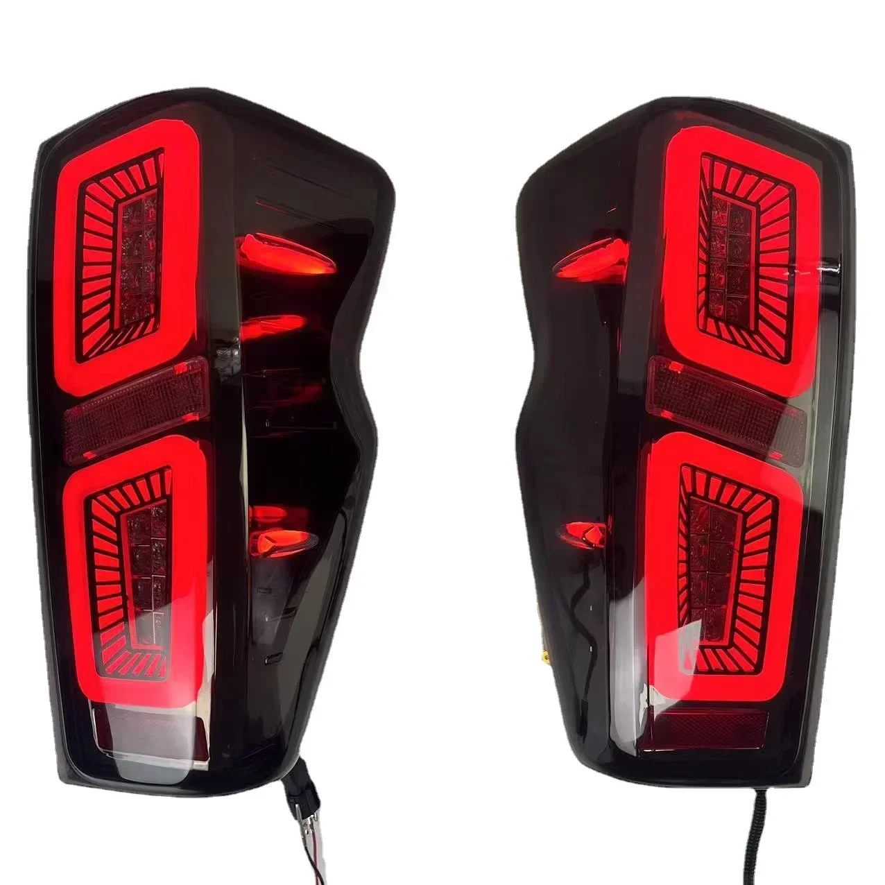 Pair Left&Right Tail Light Assembly LED Rear Taillight Warning Light Reversing Light For Isuzu D-max Dmax 2023 2022 2021