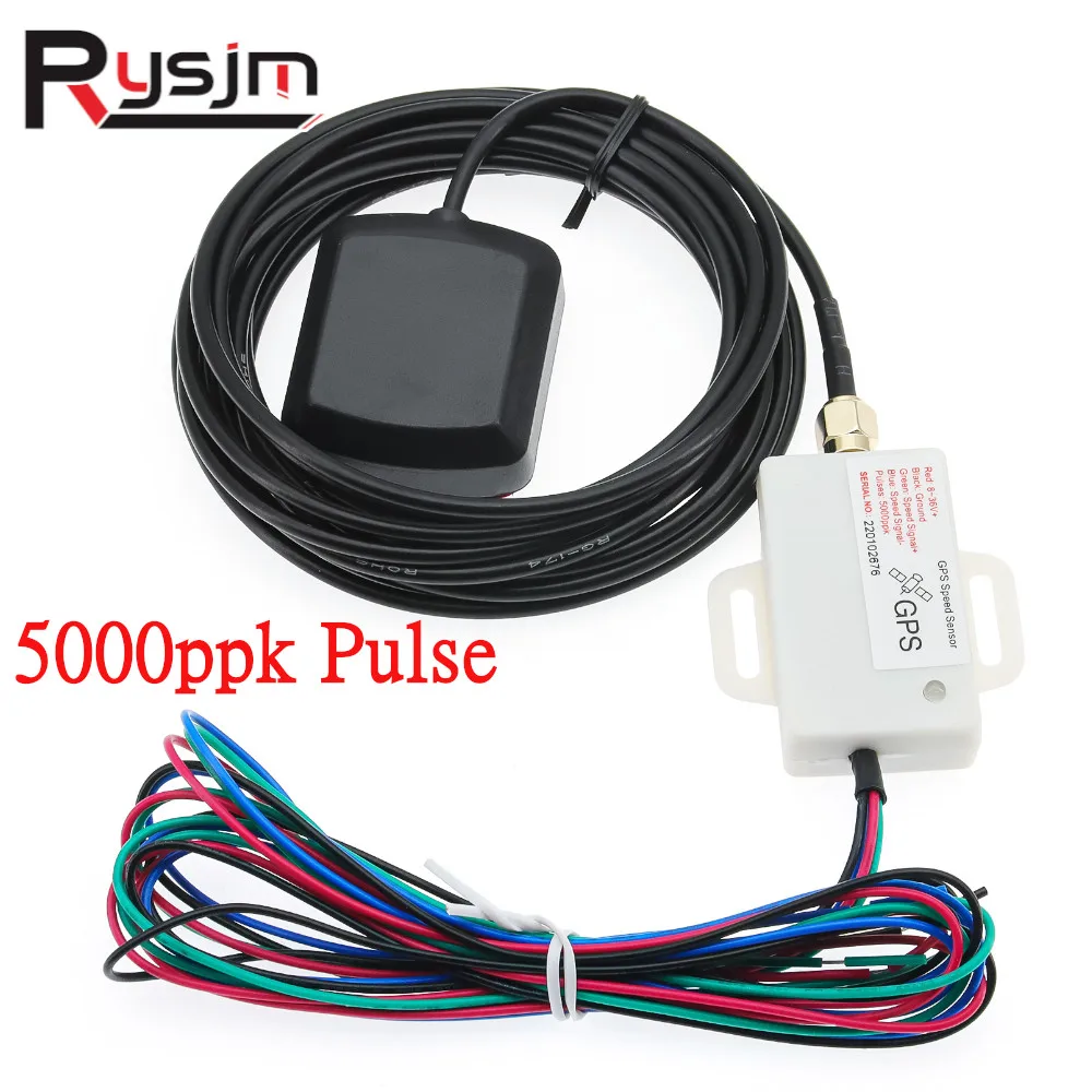 HD Mini Universal Speed Sensor Adapter GPS Speed Sender Odometer Compensation Speedometer Gauge Signal 5000ppk/15000ppk Pulse