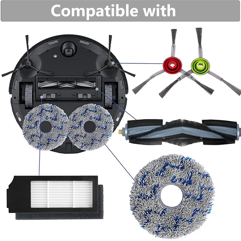 For Ecovacs DEEBOT X1 Omni / X1 E Omni, Replacement Parts For Ecovacs Deebot X1 Turbo Vacuum Cleaner