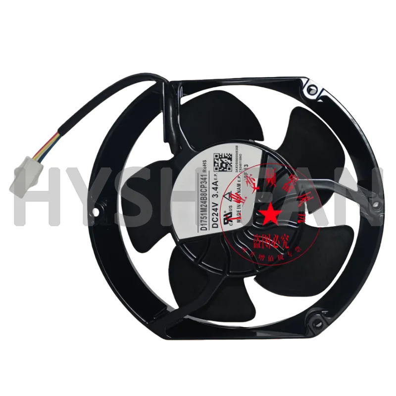 

D1751M24B8CP341 24 В 3,4 А Инверторный специальный охлаждающий вентилятор