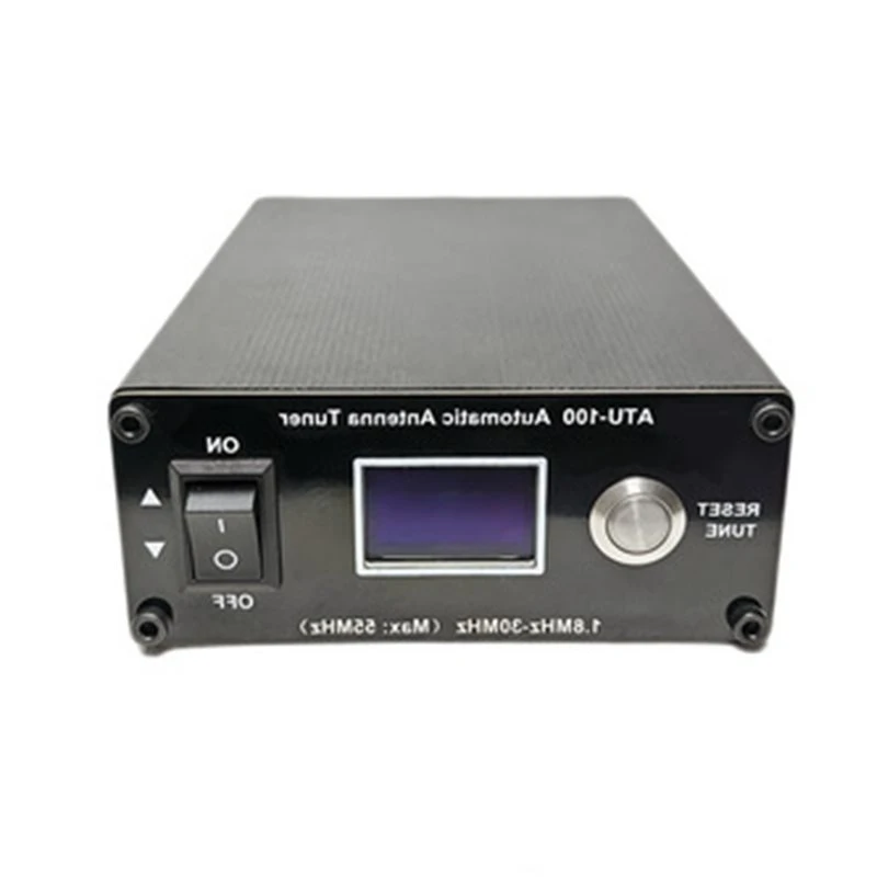 T31C-ATU-100 Automatic Antenna Tuner Enhanced Version 0.96-Inch OLED Display, Shortwave Radio, HAM, Car-Mounted With 12V Power