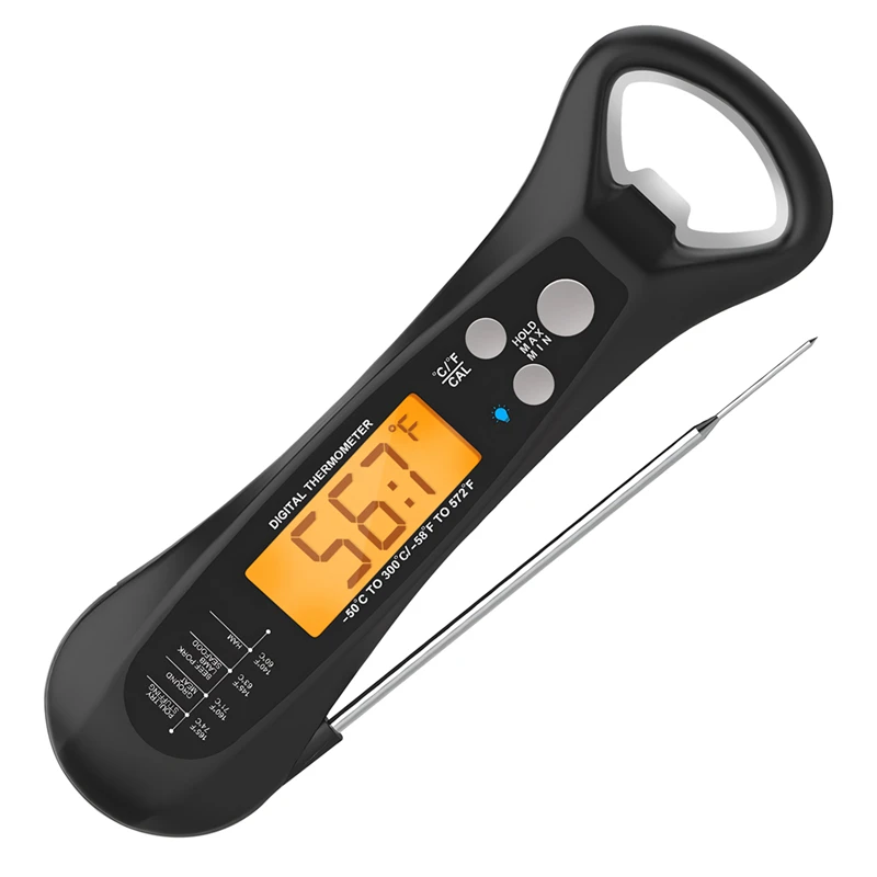 Meat Thermometer, Digital Instant Read Food Thermometer For Cooking, Food Thermometer For Kitchen, Grilling BBQ