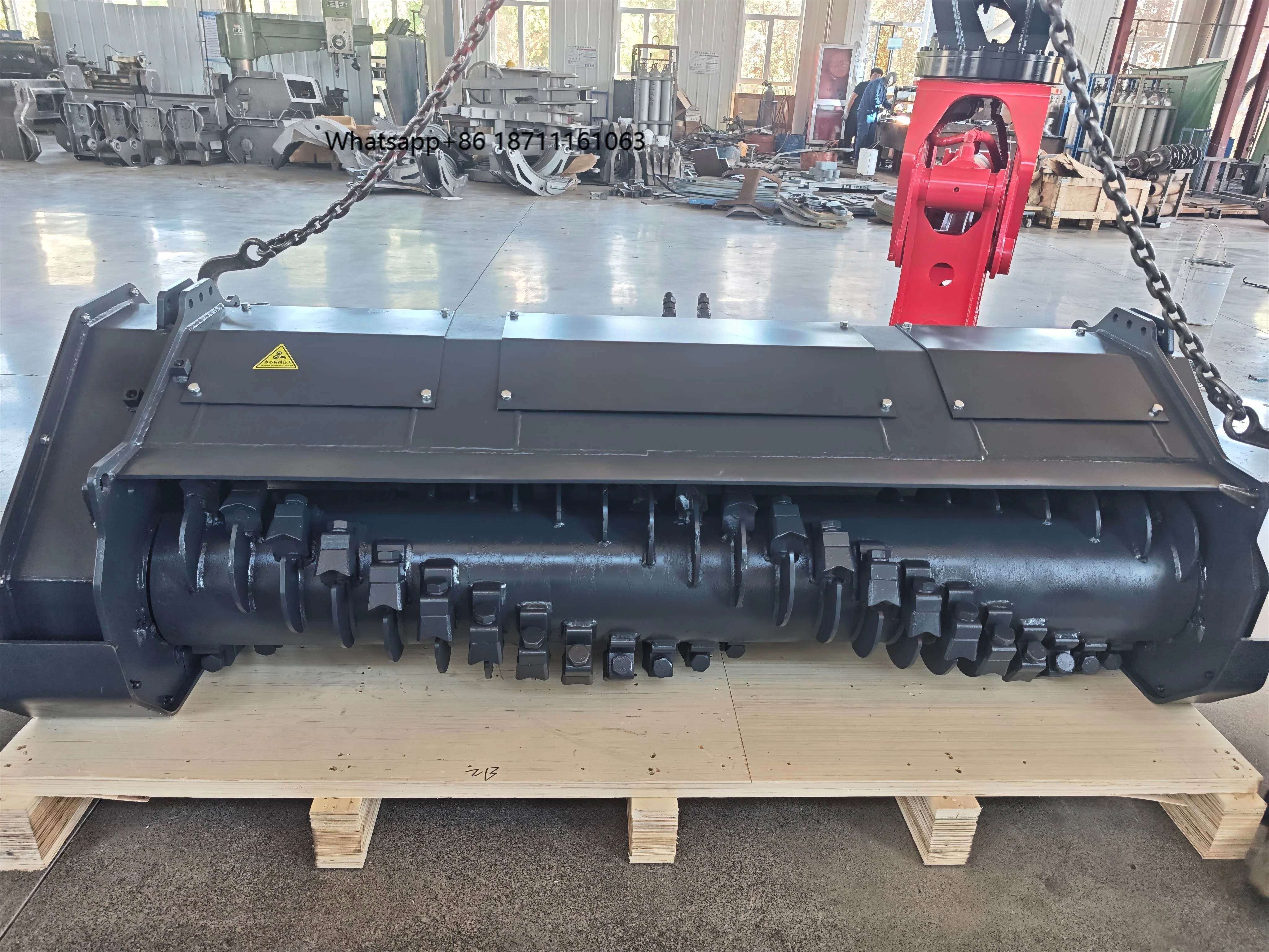 Universal Quick Attach Skid Steer Forestry Mulcher High Quality Brush Mulcher for Heavy Equipment Wood Chipper
