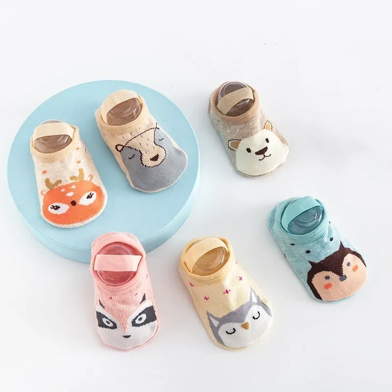 

Children Ankle Socks Boys Girls Home Trampoline Socks Cotton Baby Comfortable Boat Sock Kids Floor Sport Clothing Accessories