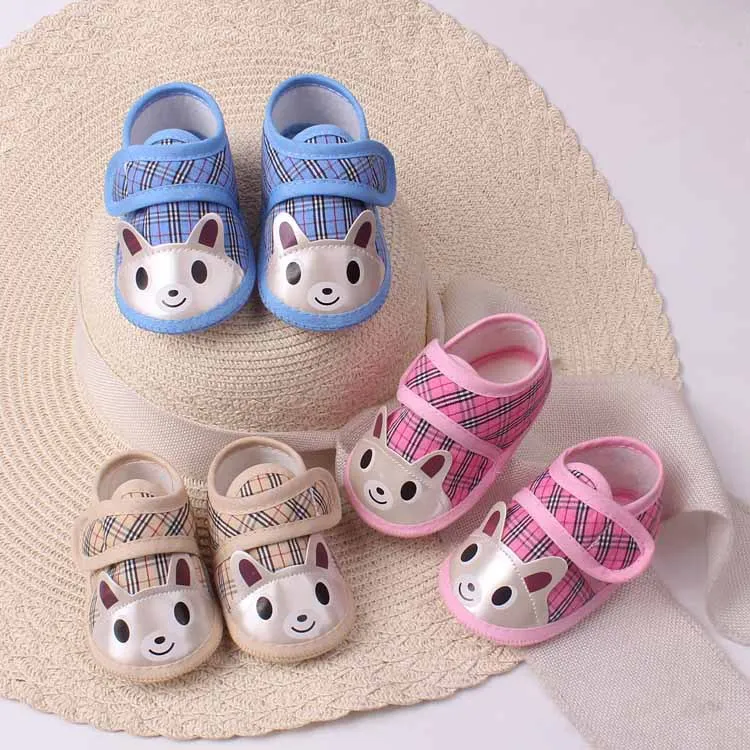 

Spring and autumn non-slip baby toddler shoes bow square shoes baby shoes cute cartoon baby shoes