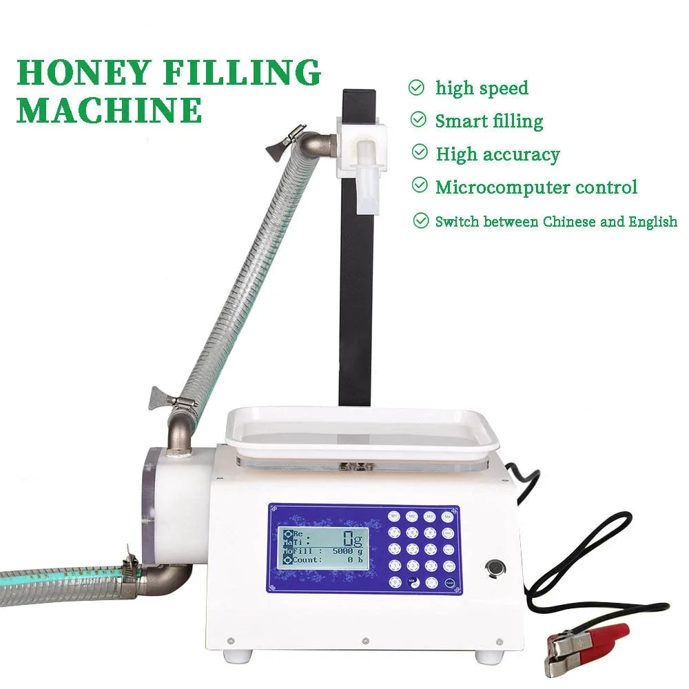 

Semi Automatic Honey Filling Machine Is Suitable For Store Industrial Viscous Liquid Filling Machine, Honey Food Filling Machine