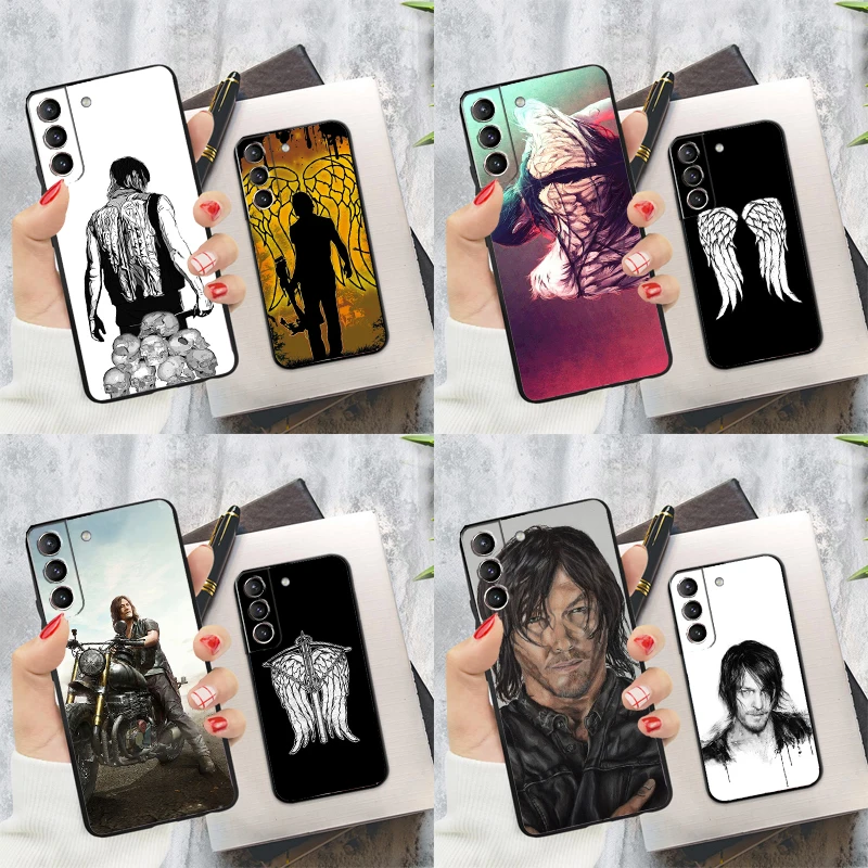 حافظة هاتف Daryl Dixon The Walking Dead لهاتف سامسونج جالاكسي S24 S22 S23 Ultra S20 S21 S24 FE S9 S10 Plus Note 10 20 Ultra