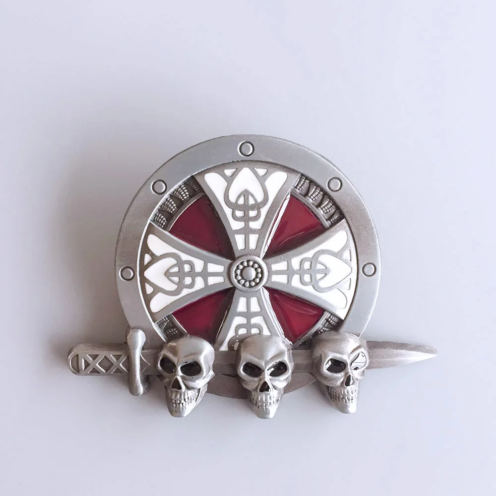 vintage-enamel-round-cross-knot-w-skull-belt-buckle-gurtelschnalle-boucle-de-ceinture-hebilla-buckle-3d043