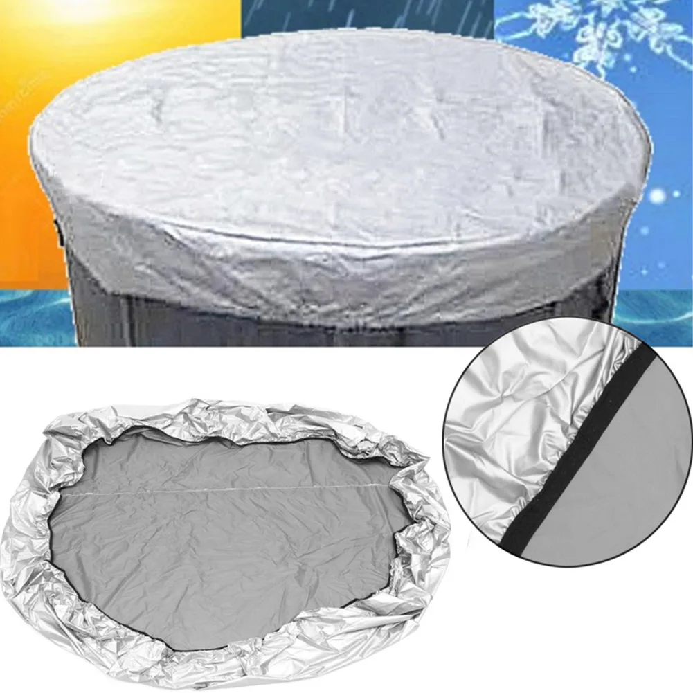 

Outdoor Bathtub Cover Oxford Cloth Cover Daily Protection Easy Installation Design Snug Coverage Fit User-friendly