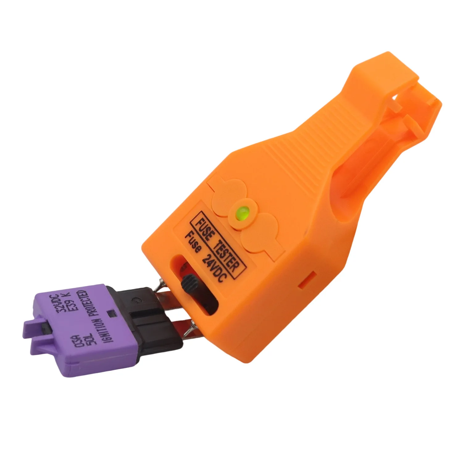 Portable Car Fuse Tester and Fuse Removal Tool with Indicator Light Compatible with Various Fuse Types for Automotive Use