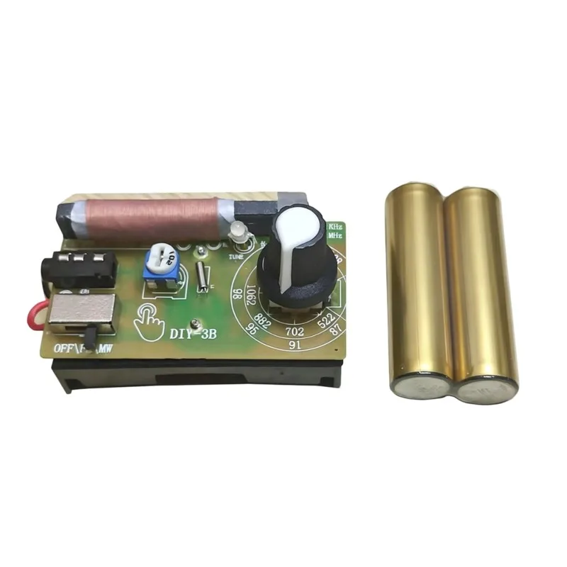 

BTLIFE-FM/AM 87-108Mhz Medium Wave Two Band Stereo Digital Tuner Teaching Headphone Radio DIY Kit Machine