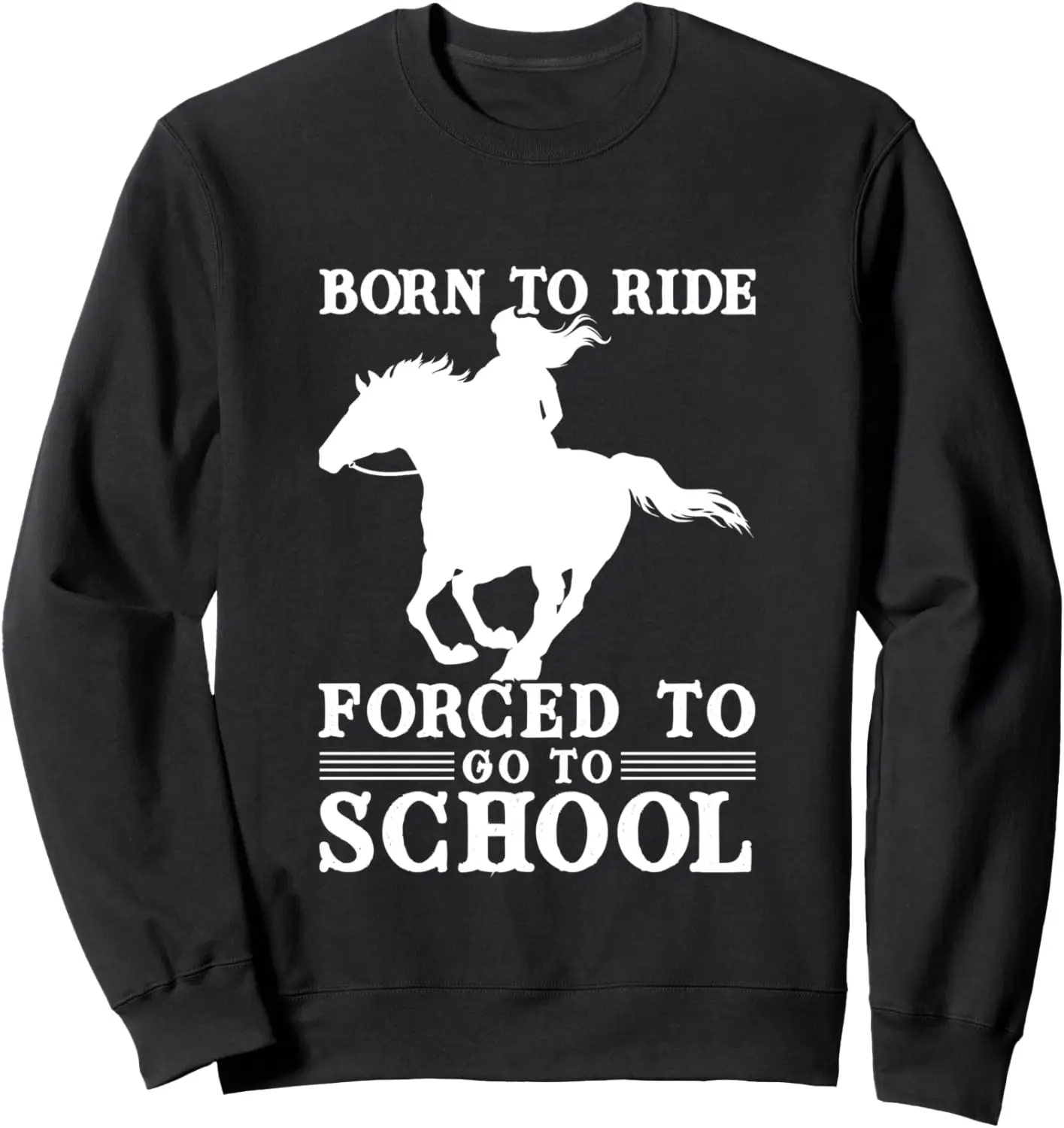 Women Horseback Riding Horse Owner Sweatshirt