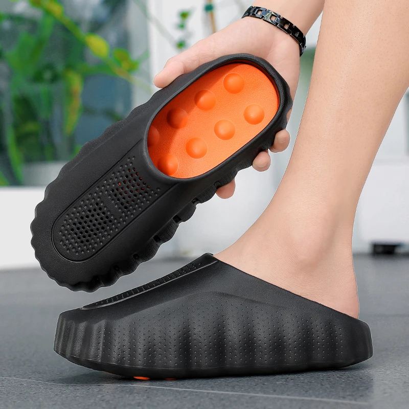 2026 New EVA Perforated Clogs Unisex Soft Non Slip Outdoor Beach Casual Sandals