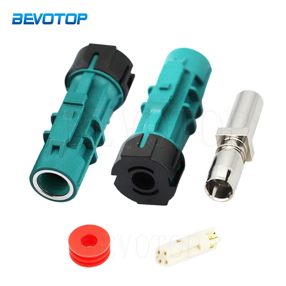 

New Code Z Female Jack Waterproof HSD 4 Pin Connector Assembly for 4-Core HSD LVDS Coaxial Cable