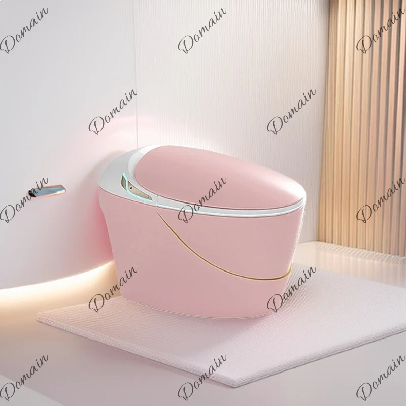 Cross Border Smart Toilet One-Piece Luxury Color Gold Remote Control Intelligent Toilet Bidet