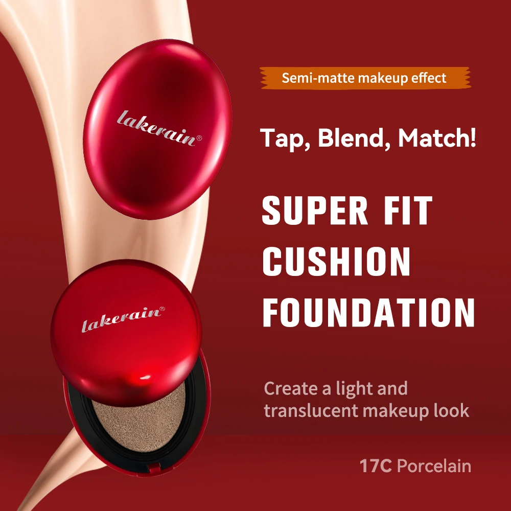 TIRTIR Sun Protection Cushion Foundation Long-Lasting Lightweight Buildable Coverage Finish Korean Cushion Foundation