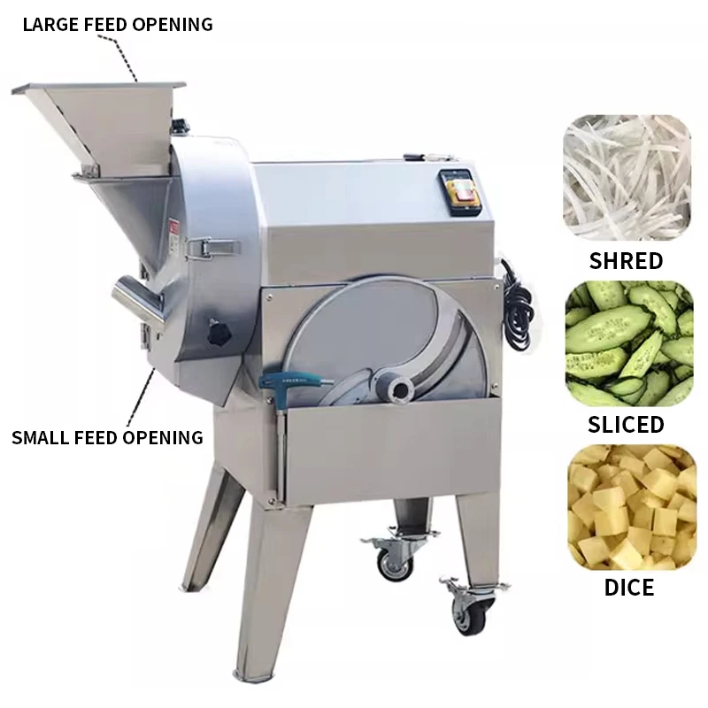 

Multifunctional vegetable cutter Commercial electric potato slicer onion radish pepper dice automatic universal canteen machine