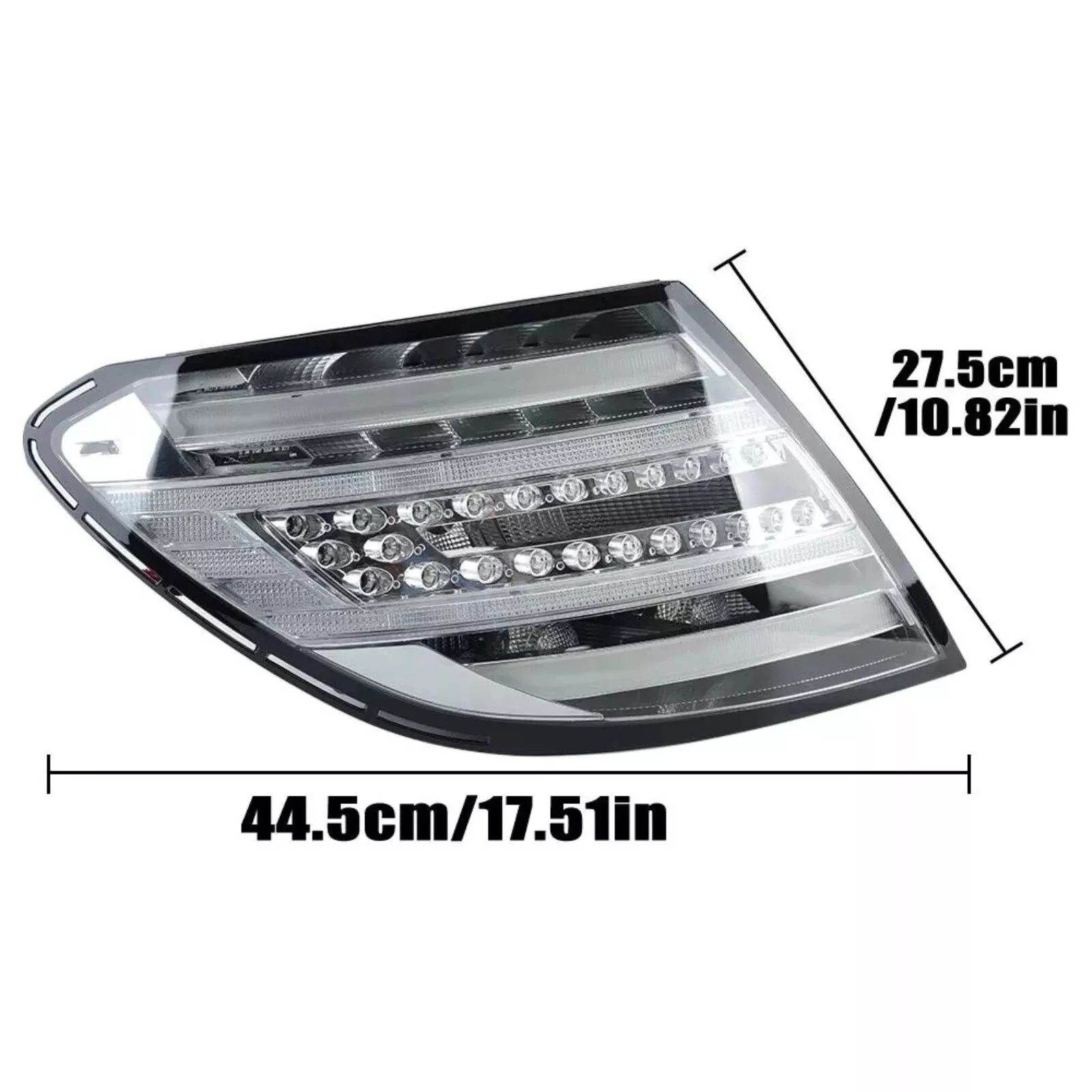 Taillight assembly For Mercedes benzW204 C-Class C250 C350 C63 2011-2014 Modify the brake lights, reverse the lights turn signal view 6