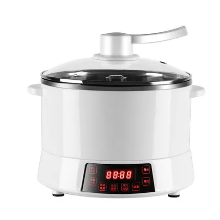 110V Low Sugar Rice Cooker Automatically Lift Stainless Steel Electric Hot Pot Cookers Home Appliance Chafing Dish Noodle Steam