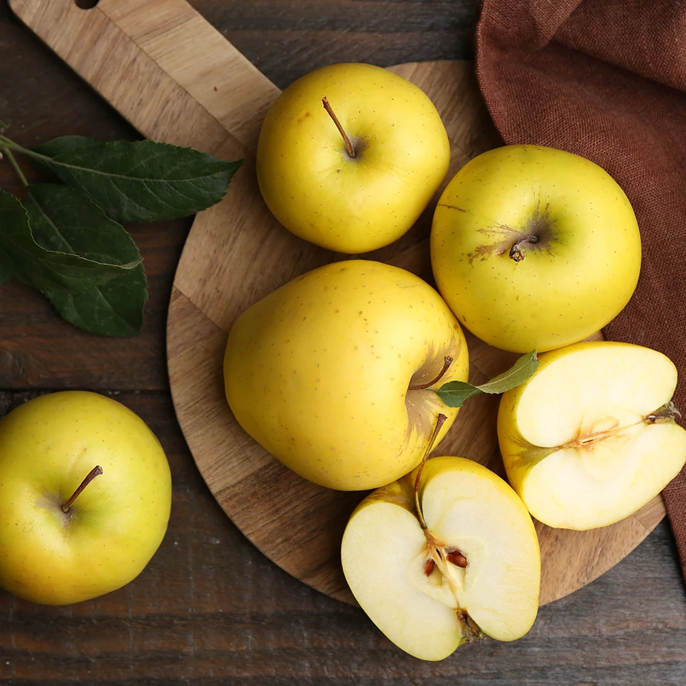 [اختيار الصفقة] أندونج شينانو تفاح ذهبي فواكه صغيرة 10-13 و حوالي 2 كجم للاستخدام المنزلي