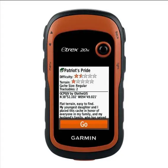 High Precision Gar-min eTrex 20x Outdoor Handheld GPS