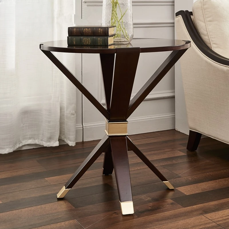 

Solid wood, living room, beech, simple and modern, corner number, telephone, tea table, coffee table, storage