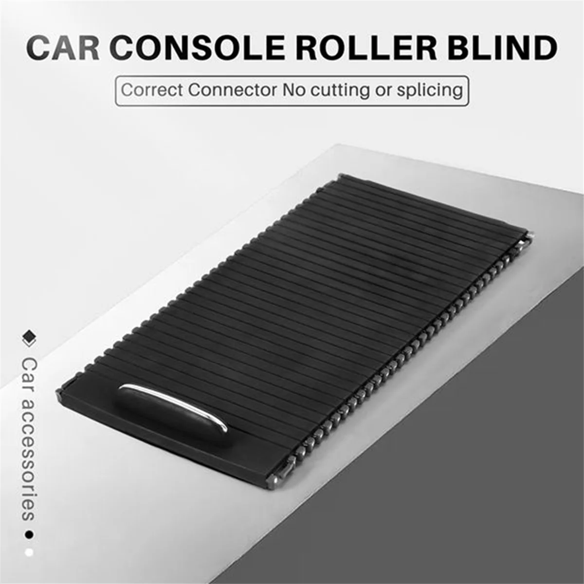 2Pcs Car Inner Indoor Centre Console Roller Blind Cover for Mercedes C-Calss W204 S204 E-Class W212 S212 A20468076079051