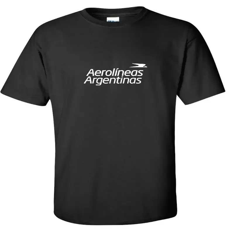 Camiseta Aerolineas Argentinas Condor Aerolínea Argentina Blanca Negra S 5XL
