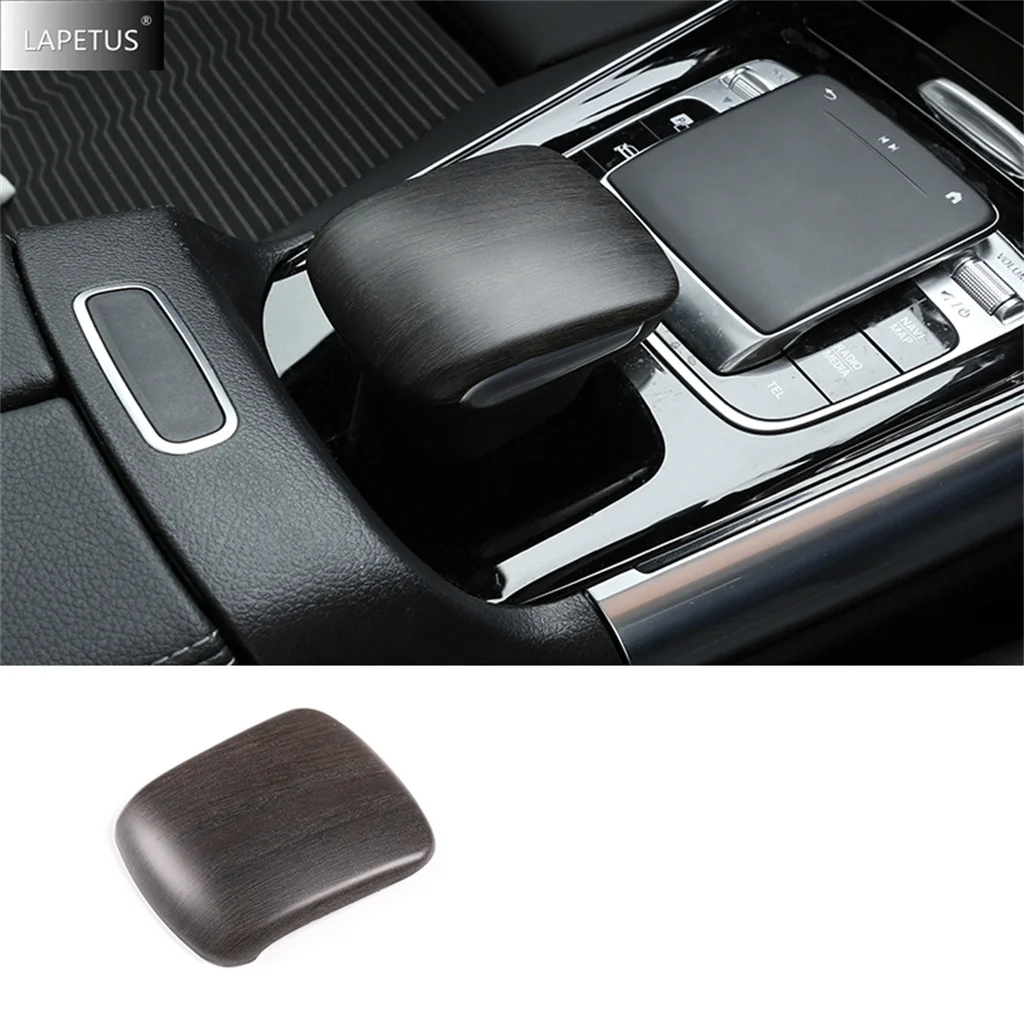 ABS Car Center Console Gear Shift Head Knob Handle Cover Trim Accessories For Benz W247 GLB200 GLB180 GLA200 EQB EQA 2020 - 2024