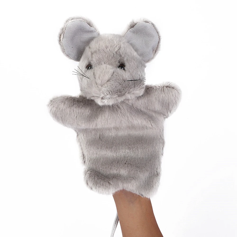 Dierlijke handpop Konijn Schapenpoppen Pluche handspeelgoed Vroeg onderwijs Leren speelgoed Kinderen Marionetten Puppets voor het vertellen van verhaal