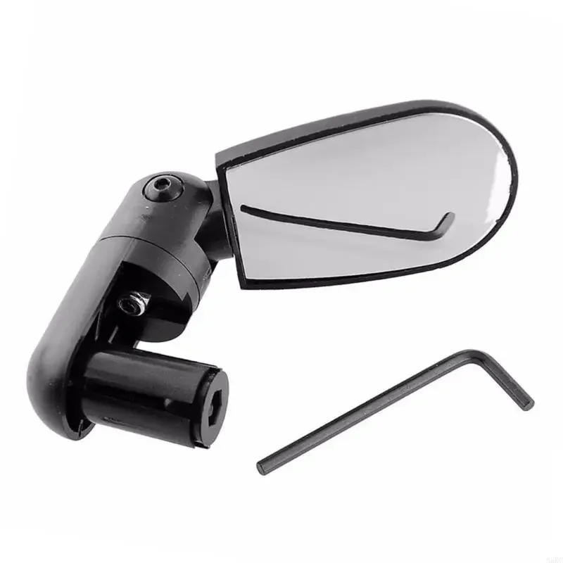 

Flexible Bicycles Bike Mirroring Clear Wide Angles Durability Rearview Mirroring for Mountain Commuters Bike