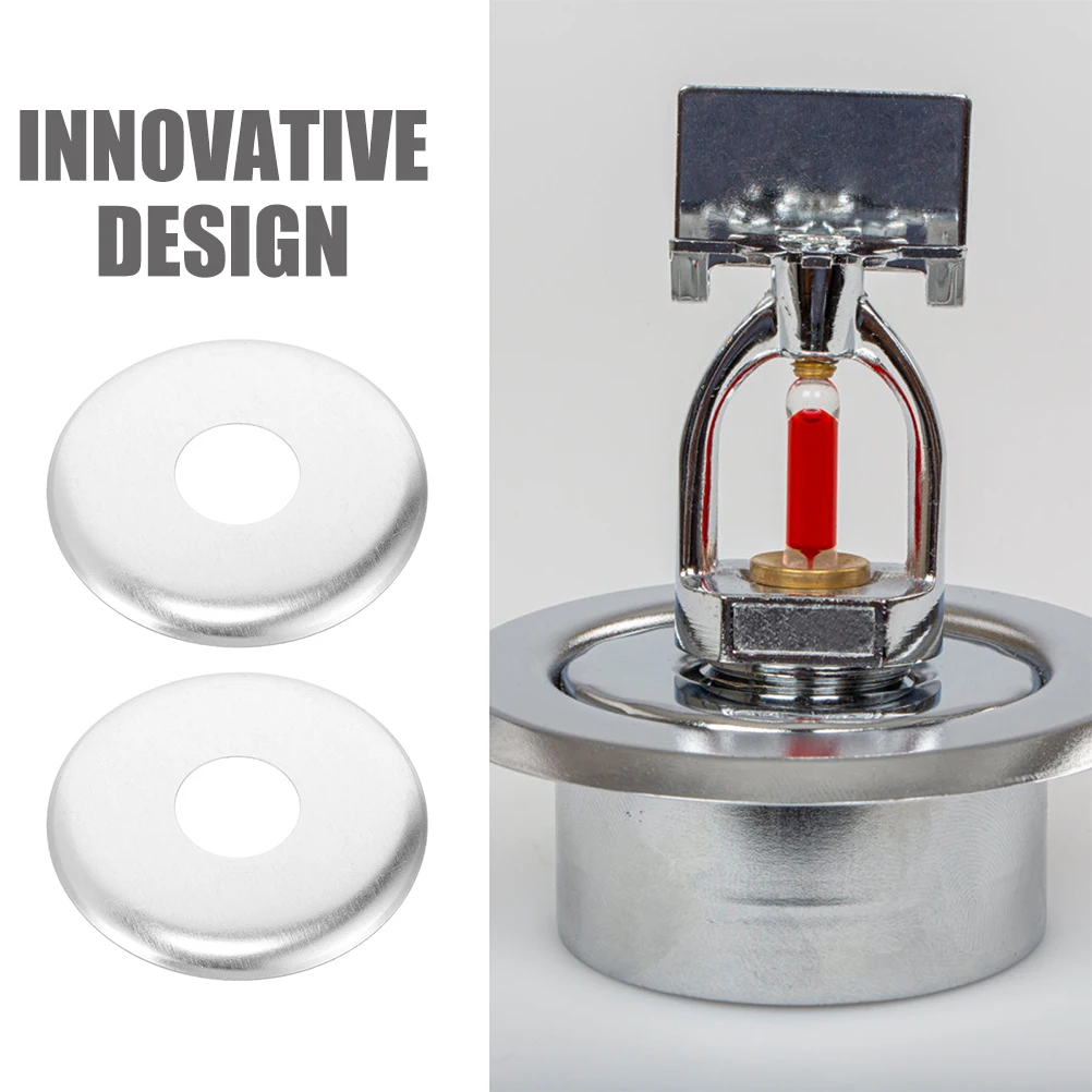 20 Buah Pelat Penampung Panas Penutup Dekoratif Kepala Sprinkler Kebakaran untuk Insiden Kebakaran di Gedung Besar