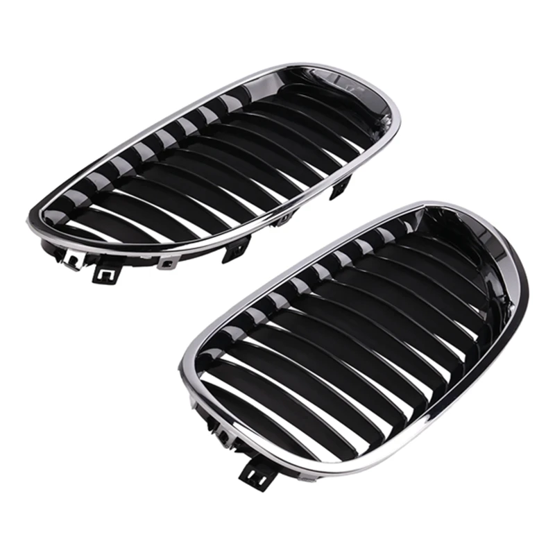 

Front Grille Radiator Grill Kidney Bumper Grille 51137027061 51137027062 For Bmw 5 Series E60 E61 Air Intake Grille