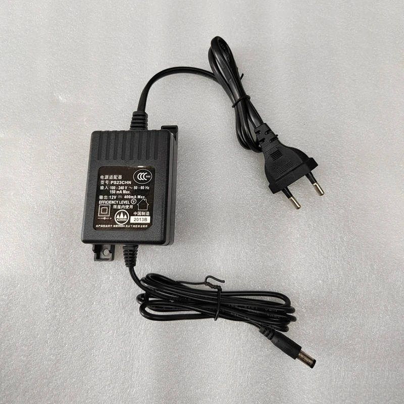 

12V 400mAh For Shure Wireless Microphone External Power Adapter QLXD4 SLX4 BLX288 PS41E