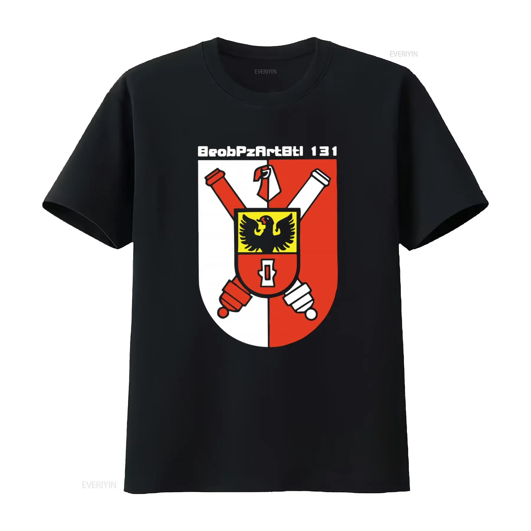German Bundeswehr Observation Tank Artillery Battalion 131 Coat of Arms T Shirt 3457 vintage Washed designer clothes Stylish