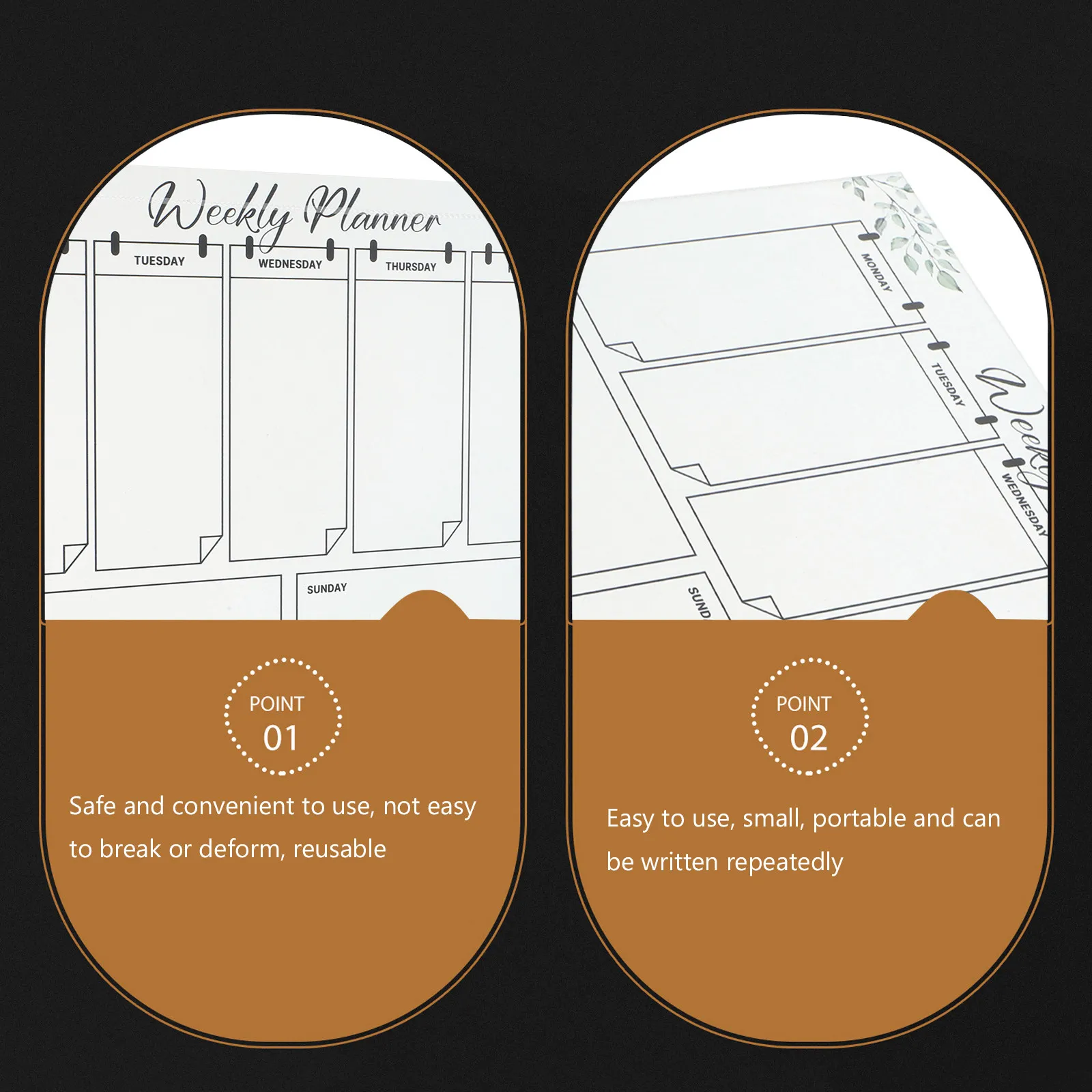 

Набор из 1 прозрачной акриловой доски для сообщений, подвесная доска для заметок для семейного расписания, напоминаний в офисе, планирования занятий для студентов, многоразовая доска для письма