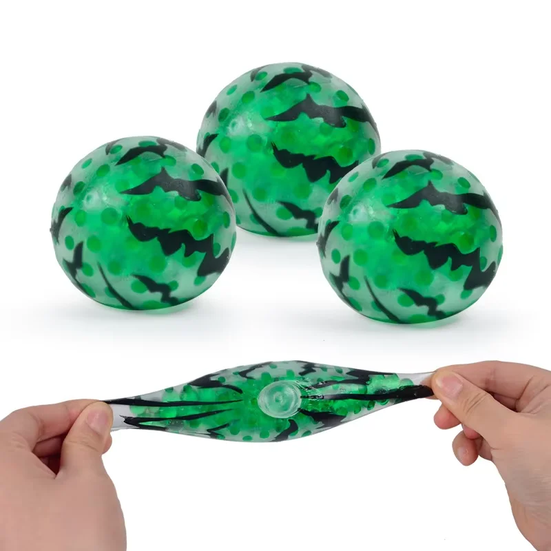 

Relaxing Watermelon Beads Squeeze Toy; Simulation Fruit Squishy; Stress-Alleviating & Soft Novel Gifts.
